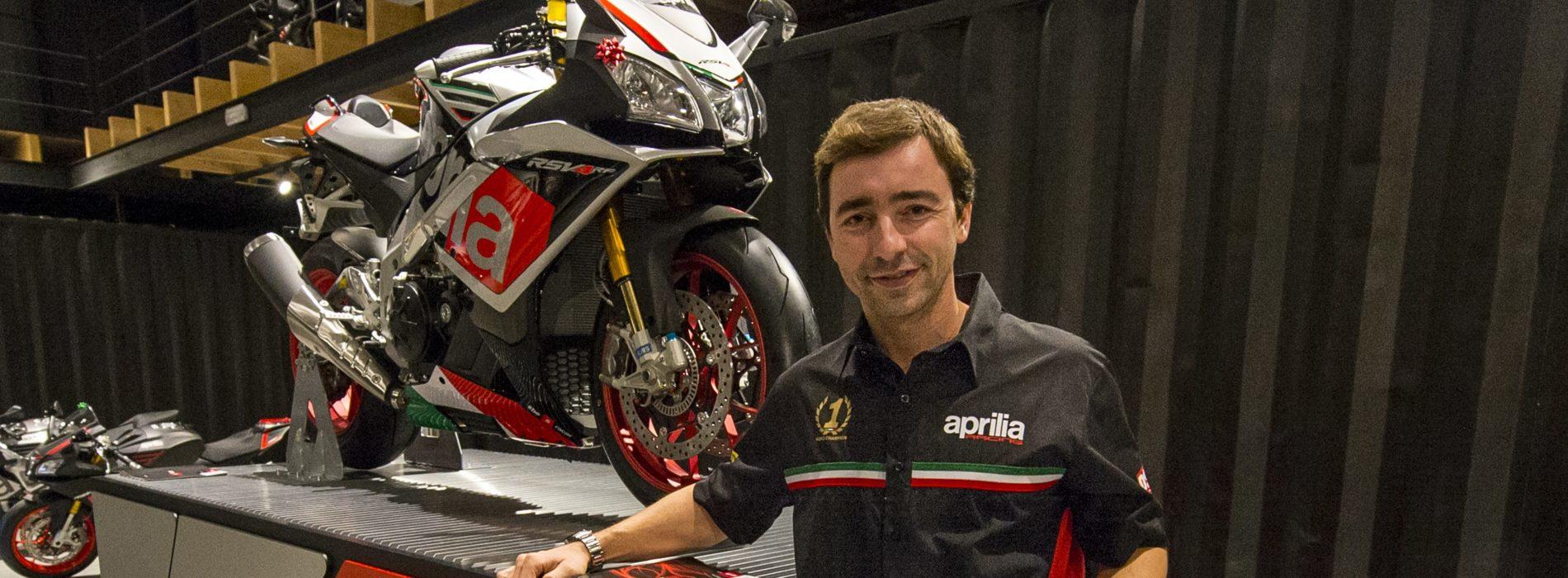Aprilia presente no CNV Moto com Tiago Magalhães