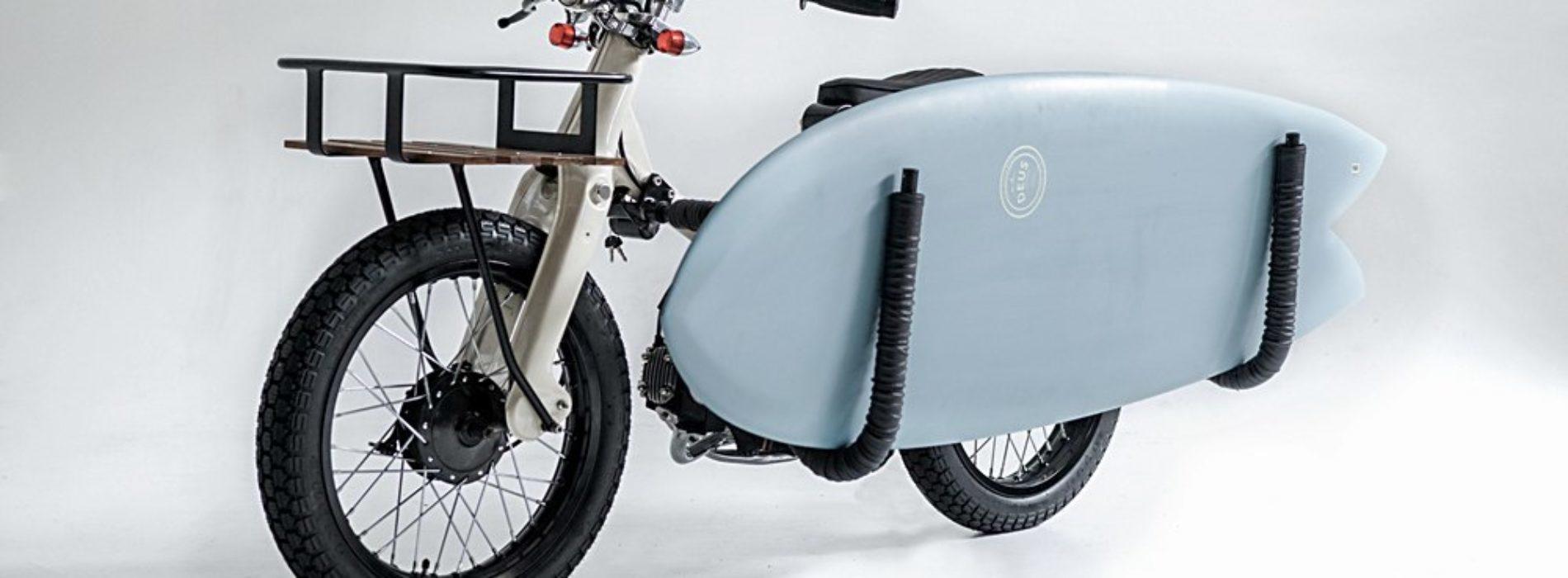 Sea Sider: a moto que transporta a sua… prancha de surf