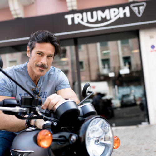 Paulo Pires é embaixador da Triumph em Portugal