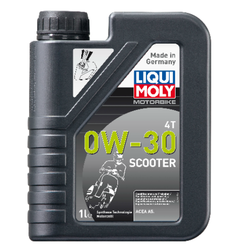 Novo óleo 0W-30 específico para Scooter da LIQUI MOLY