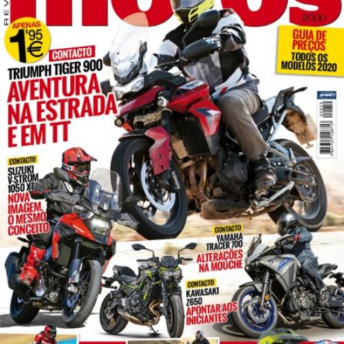 Revista Motos nº50 vai estar na bancas a partir de amanhã
