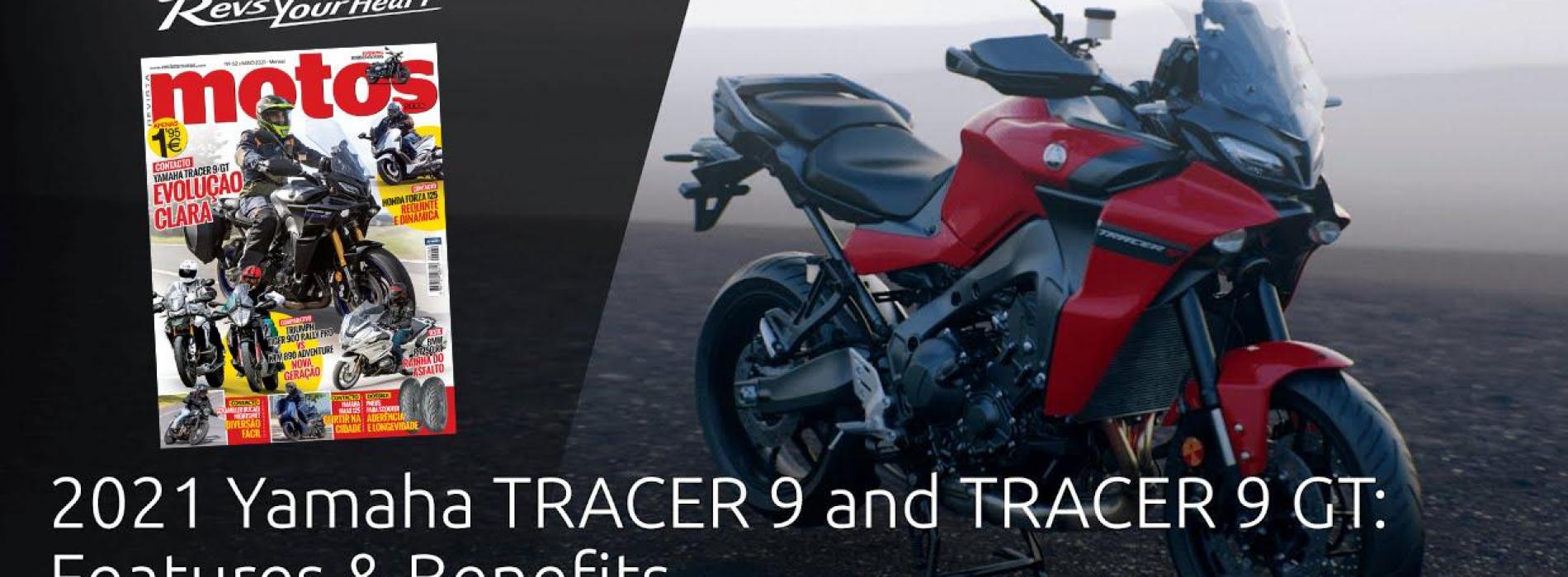 Yamaha TRACER 9 e TRACER 9 GT – Caraterísticas (Video)