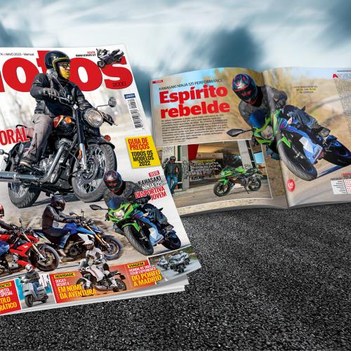 Edição de maio da Revista Motos chega amanhã às bancas