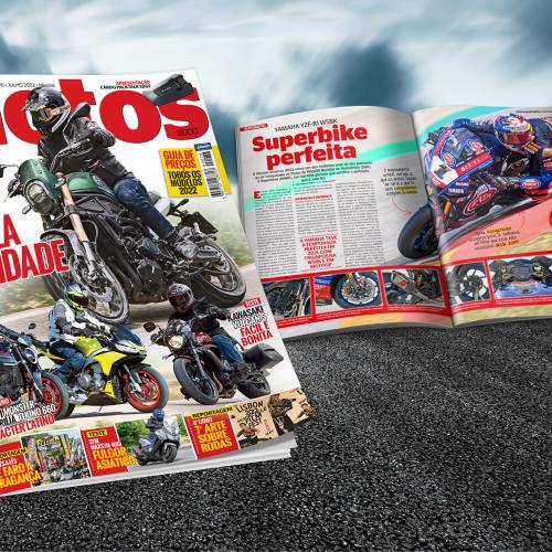 Edição de julho da Revista Motos chega hoje às bancas