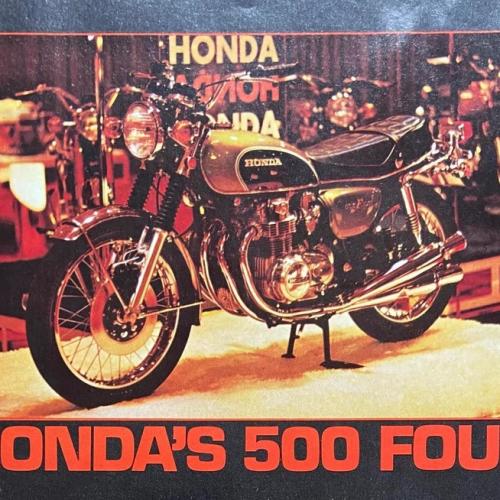 Ciclomotores e Motociclos que marcaram uma geração – Honda CB 500 Four