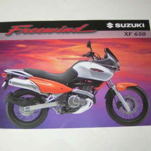 Ciclomotores e Motociclos que marcaram uma geração – Suzuki XF Freewind 650
