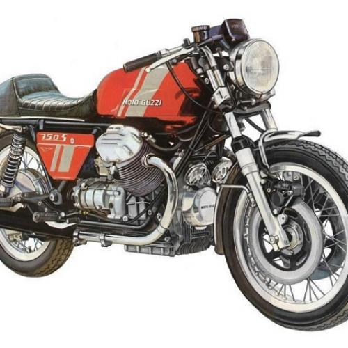 Ciclomotores e Motociclos que marcaram uma geração – Moto Guzzi 750S